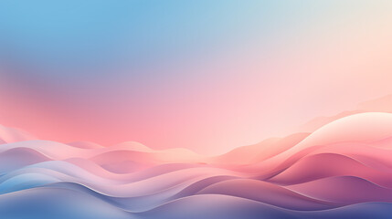 pastel gradient background landscape