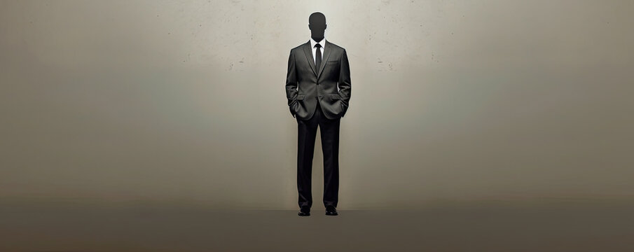 Elegant and minimalist background with sleek typography and clean design, exuding a sense of professionalism in business panorama