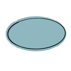 Obraz premium Oval, ellipse badge, button background, paper ellipse banner with ribbon, Oval ellipse banner frames