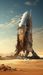 Desert Spaceship 