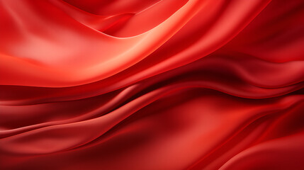 Fototapeta na wymiar abstract background, red satin background red luxury fabric background. red silk background. Generative AI.