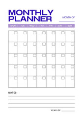 Undated planner digital planning insert sheet printable page template
