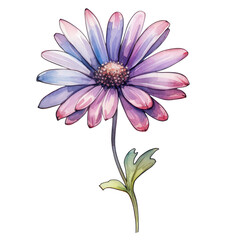 Cute Flower Clipart AI Generative