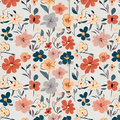  pattern with flowers