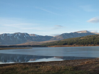 laguna congelandose