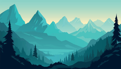 mountains