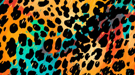 leopard pattern texture, Camouflage leopard vector, leopard fur texture or abstract pattern are designed for use in textile,wallpaper,fabric,curtain,carpet,clothing,Batik,background, Embroidery 