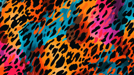 leopard pattern texture, Camouflage leopard vector, leopard fur texture or abstract pattern are designed for use in textile,wallpaper,fabric,curtain,carpet,clothing,Batik,background, Embroidery 