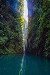 Scenery of Pingshan Grand Canyon in Enshi, Hubei, China