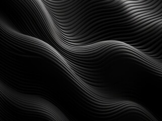 Abstract Dark Wave Background - Perfect for Graphic Design Projects! Generative AI