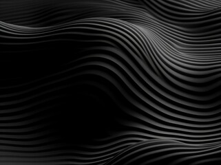 Dark Wave Background: A Stylish Graphic Design for Your Project Generative AI