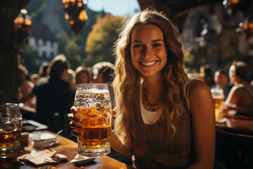 folk holiday oktoberfest autumn background,celebration