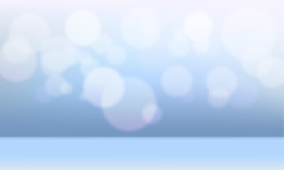 Vector realistic ad template for natural cream background