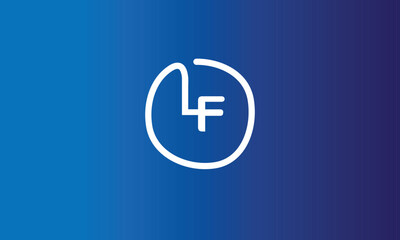 Obraz premium Logo Initial Brand simple Modern