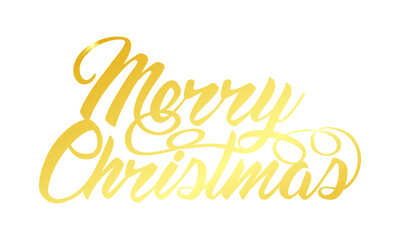 Vector merry christmas lettering