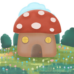 Mushroom house 