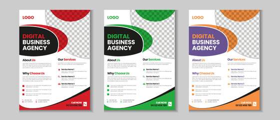 Corporate business flyer layout, Flyer cover design, Flyer background, Annual report, Company profile, Corporate presentation, Digital marketing flyer, Business brochure template design with mockup
