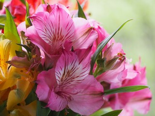 アルストロメリアの花束