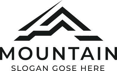 Fully editable:
This Mountain logo is an original vector file created by Adobe Illustrator. Illustrator logos are vectors, so they can be easily resized and they will maintain the same high quality.