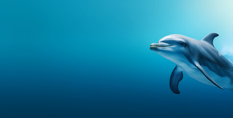 Dolphin background.