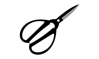 multipurpose scissors icon logo vector