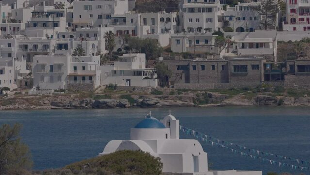 Naousa town in paros greece