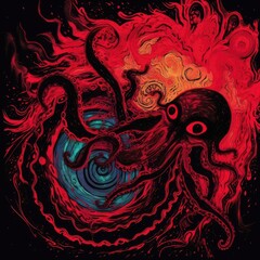 black hole cephalopod