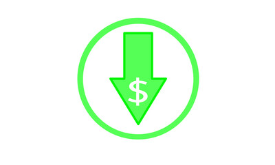 vector of icon and symbol. Increase profits with money icon. Economy concept. Replaceable vector design.