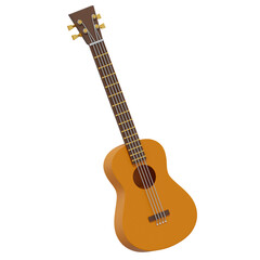 Fototapeta na wymiar 3D guitar illustration