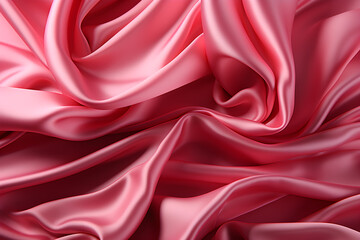 textured satin fabric ,satin fabric wave background ,generative ai