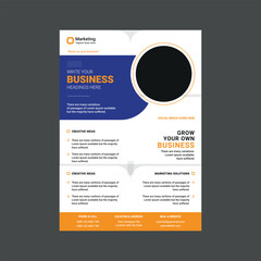 Corporate, Business Flyer Design Template