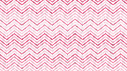 Pattern stripe seamless Valentine background sweet pink two tone colors. Wave stripe abstract background texture vector. Pink zigzag seamless pattern on white background