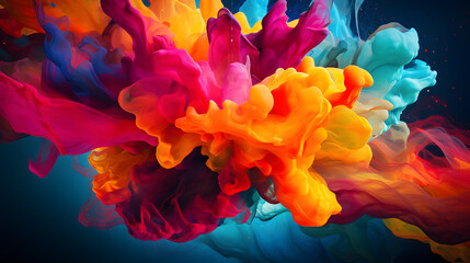 Fototapeta premium Type of abstact background, which use colourful composition.