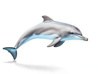 Dolphins are symbols of movement, vitality. There is a surplus, no lack of luck, love,
 abundance and success. Generative AI. Illustration