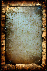 Grunge distressed background texture. (AI-generated fictional illustration)