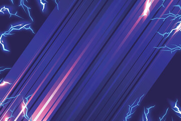 speed blue light lines isolated on background stripe and radial effect style for manga speed frame, superhero action, explosion background © Dani