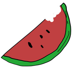 slice of watermelon