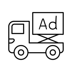 Mobile advertising icon