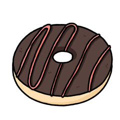 chocolate donut