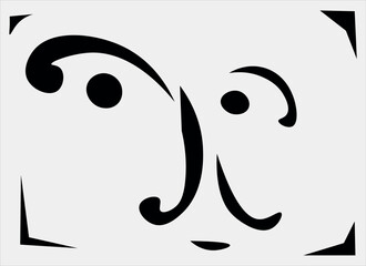 Framed Mystery: A Glimpse of the Abstract Man