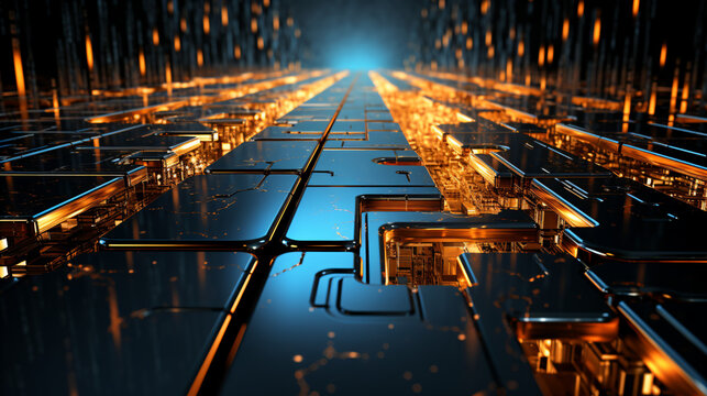 Elektrifizierender Futurismus: Moderner Hintergrund mit Energie und Technologie