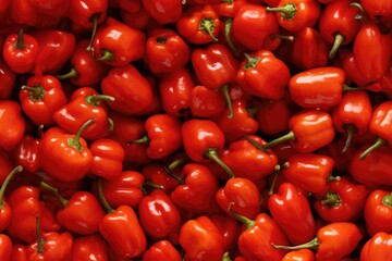 Peppers Pepper Chili Jalapeno Serrano Habenero Seamless Texture Pattern Tiled Repeatable Tessellation Background Image