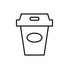 Hot coffee icon