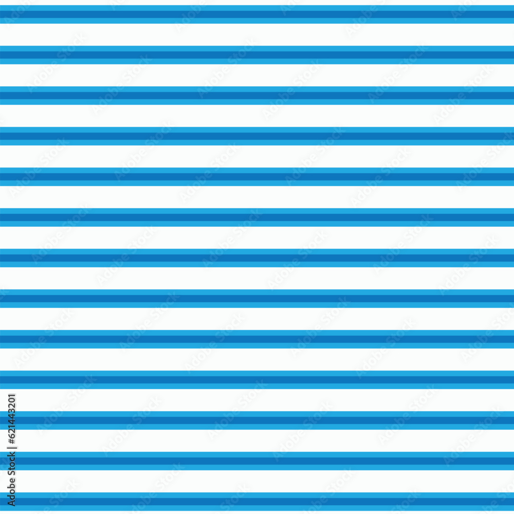 Poster abstract geometric blue horizontal line seamless pattern.