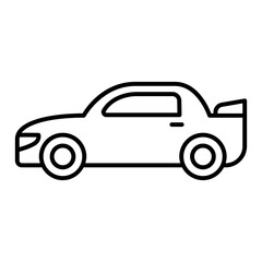 Racing car icon