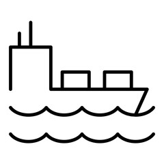 Shipping icon