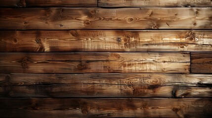 Charm of Rustic Living: Rustic Textured Wood Panels Wallpaper