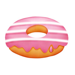 Donut strawberry