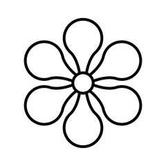 Flower pattern graphic