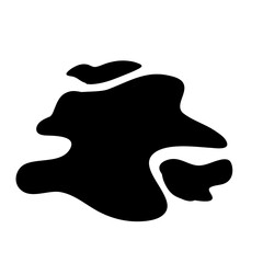 Liquid Stain.Puddle Silhouette